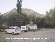 Dowa Camp Nubra Car Parking