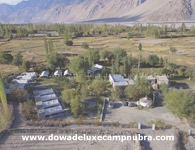 Nubra Valley Dowa Camp Aerial View